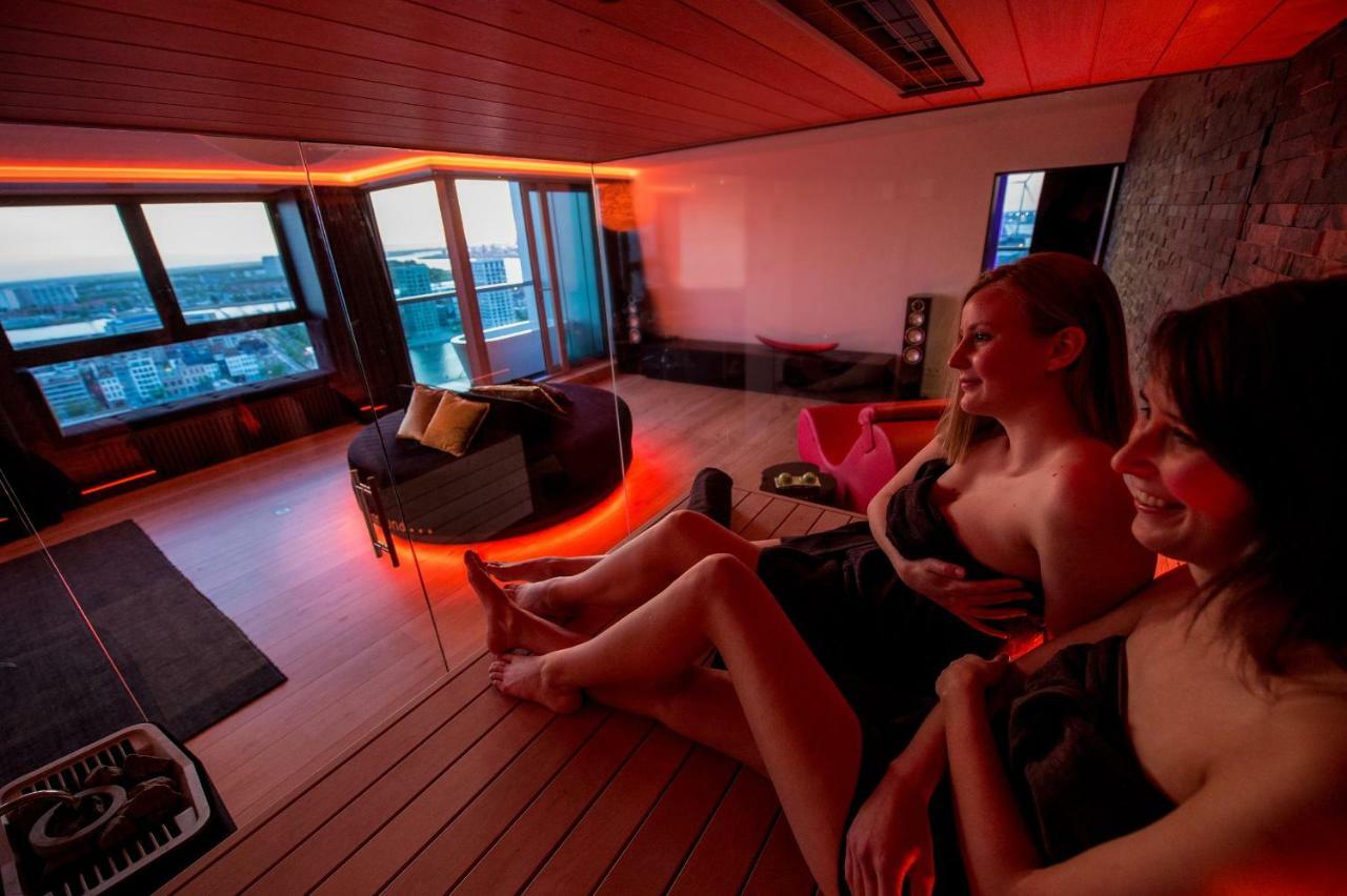 Apartamento SkyNooz-exclusive privé wellness penthouse Amberes Exterior foto